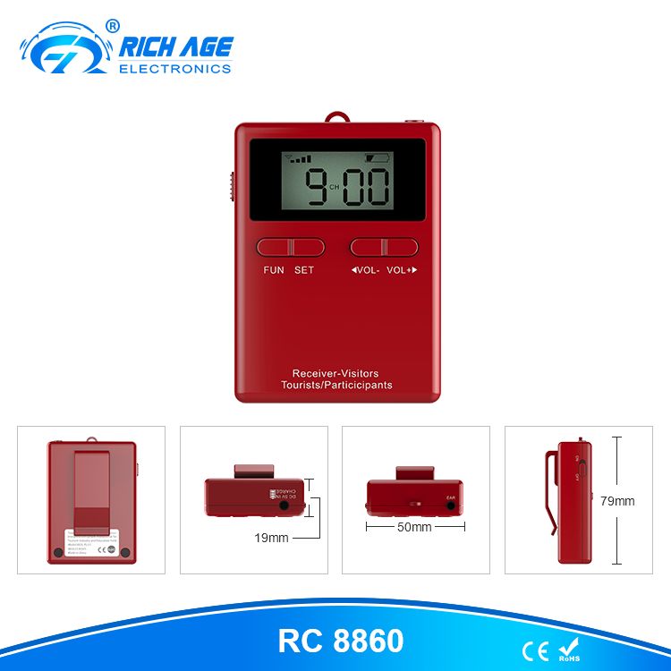 RC8860: The Essential Tour Guide System for Factories & High-Noise Industrial Training Excellence(图2)