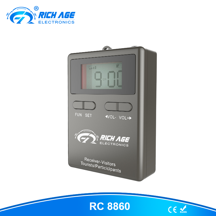 RC8860: The 20-Channel Tour Guide System for Precision Organized Group Management and Multi-Group Communication(图4)