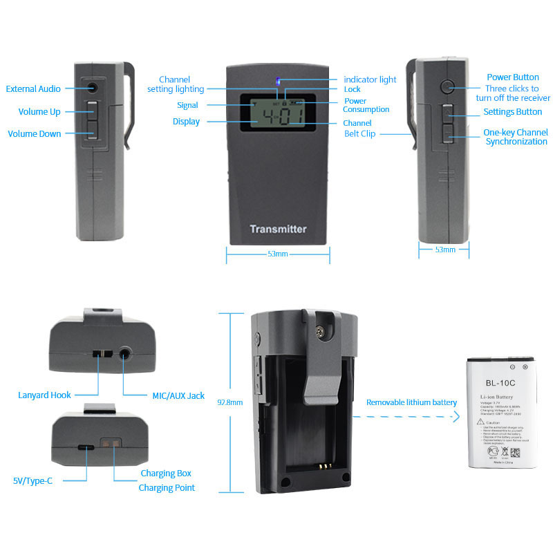 How RC9150 Wireless Tour Guide System Improves Audio Quality in Museums and Cultural Venues(图3)