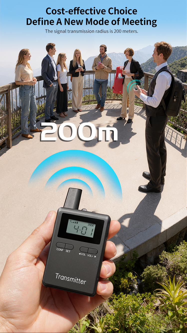 RC2501 Wireless Tour Guide System(图2)