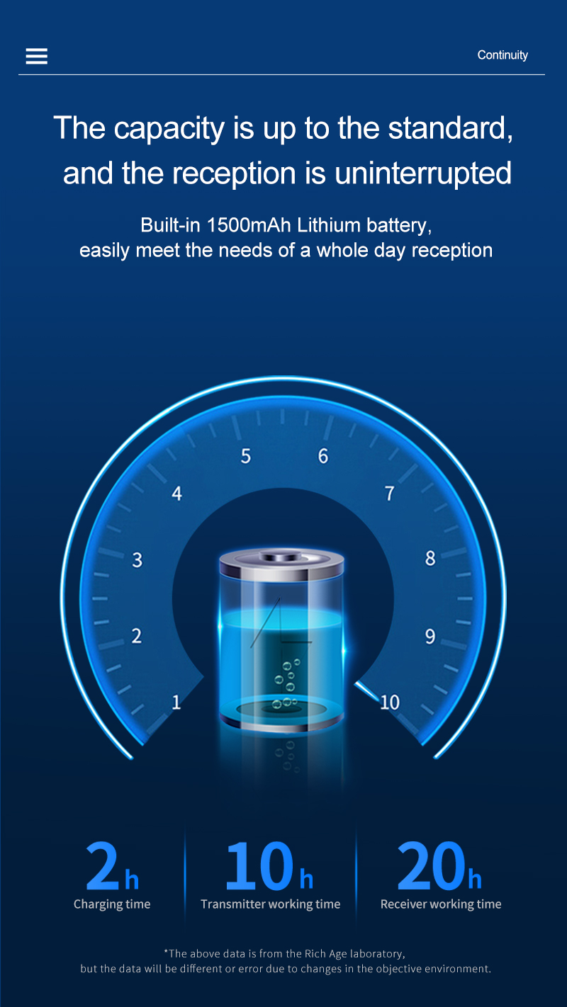 RC8860 UHF Wireless Tour Guide System(图2)