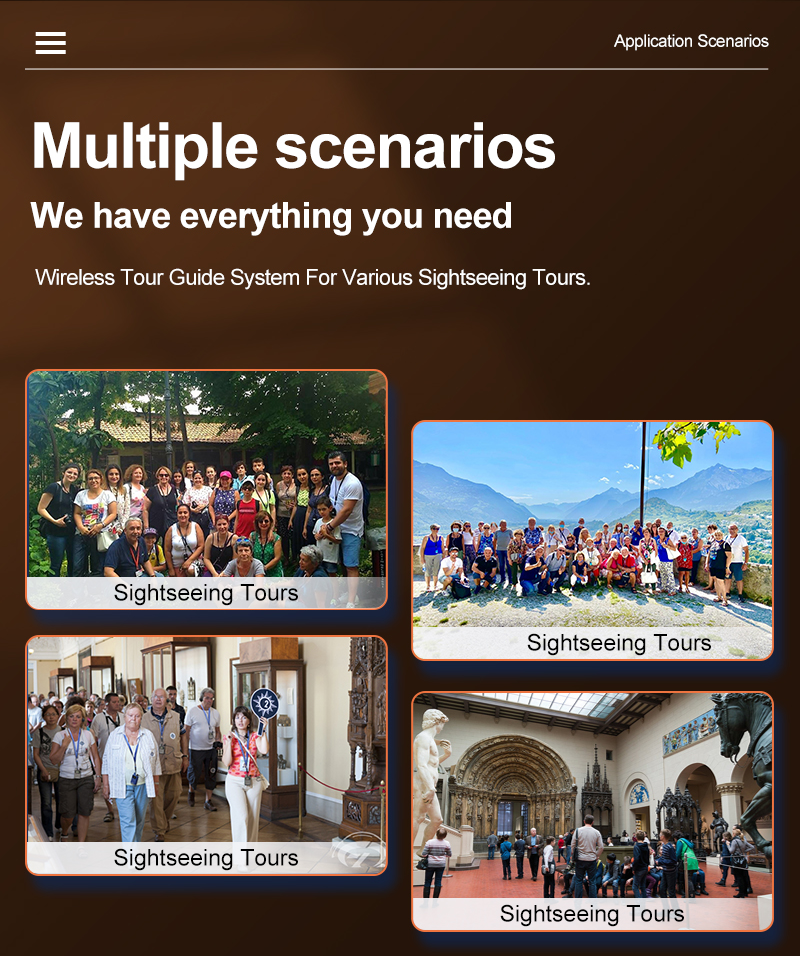 RC2406 80-Channel 2.4G Wireless Tour Guide System(图3)