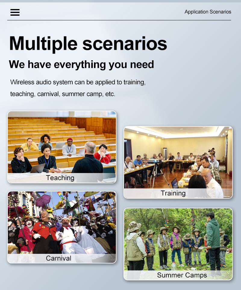 RC2408 Wireless Tour Guide System(图2)