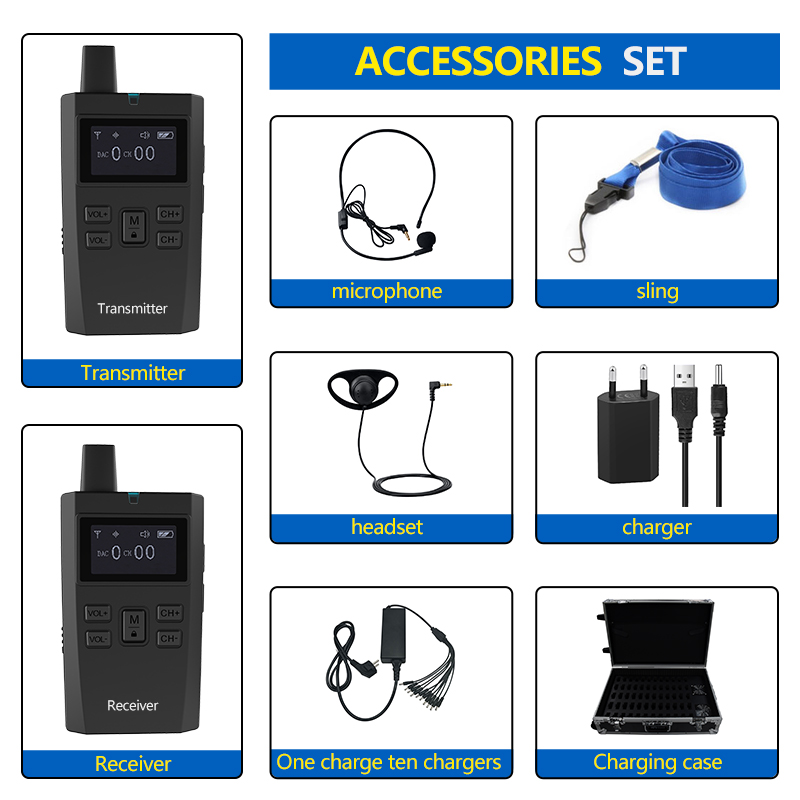 RC2500 Wireless Tour Guide System(图3)