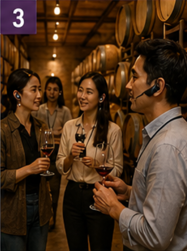 Wine & Art Integration: 100‑Channel Zone‑Specific Wireless for Vineyards, Sculpture Gardens & Vinotherapy(图4)