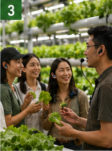 Vertical Farm Agritourism Boom: Why Indoor Farms Need High‑Power Noise‑Cancelling Wireless Guides(图4)