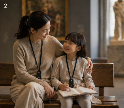 Art Without Overload: RC2468‘s Gentle, Volume‑Controlled Receivers Make Museum Tours Truly Sensory‑Friendly for Neurodivergent Visitors(图3)