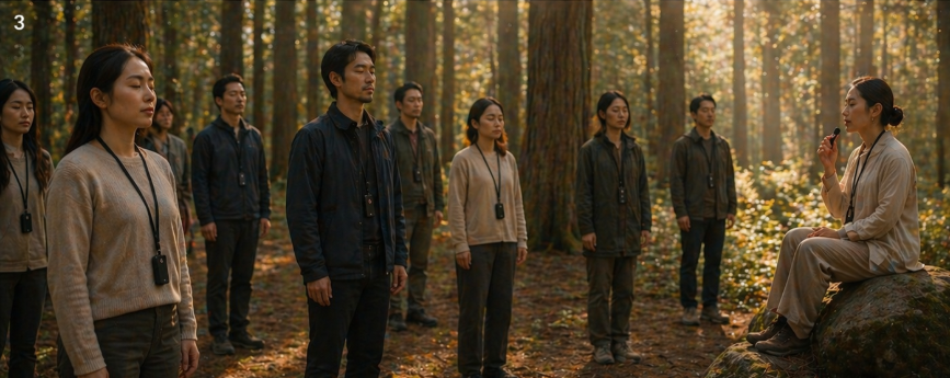 Forest Bathing Anxiety Relief: How RC2402 Noise‑Cancelling Audio Helps You Walk Alone, Yet Stay Connected to the Guide(图1)