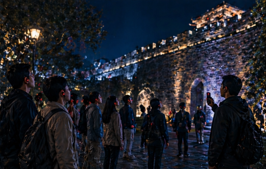 Wireless Tour Guide System for Night Tours: Dark-Mode Audio for Historic District Experiences(图2)