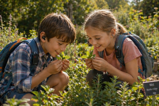 Wireless Tour Guide System for Herb Gardens: Multi-Sensory Botanical Tours with Clear Audio(图1)