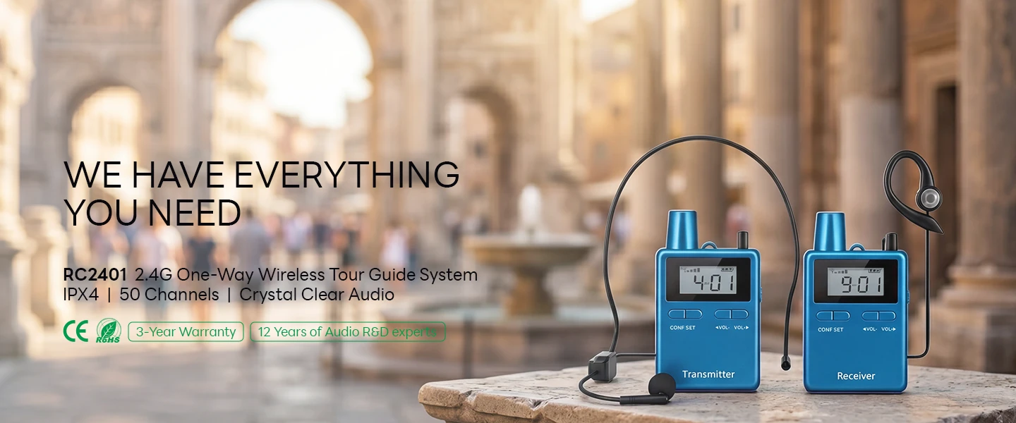 RICH AGE RC2401 Wireless Audio Guide System RICH AGE RC2401 Wireless Audio Guide System(图1)