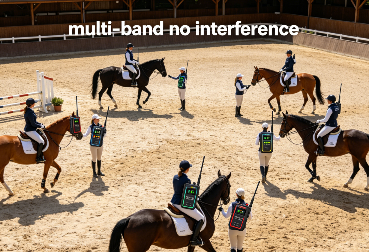 Equestrian Coaching Is Changing: Why Riding Instructors Are Switching to UHF Wireless Tour Guide Systems(图4)