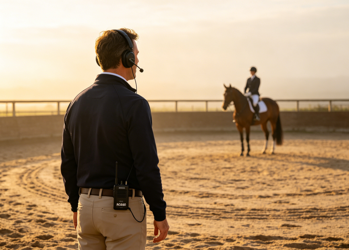 Equestrian Coaching Is Changing: Why Riding Instructors Are Switching to UHF Wireless Tour Guide Systems(图2)
