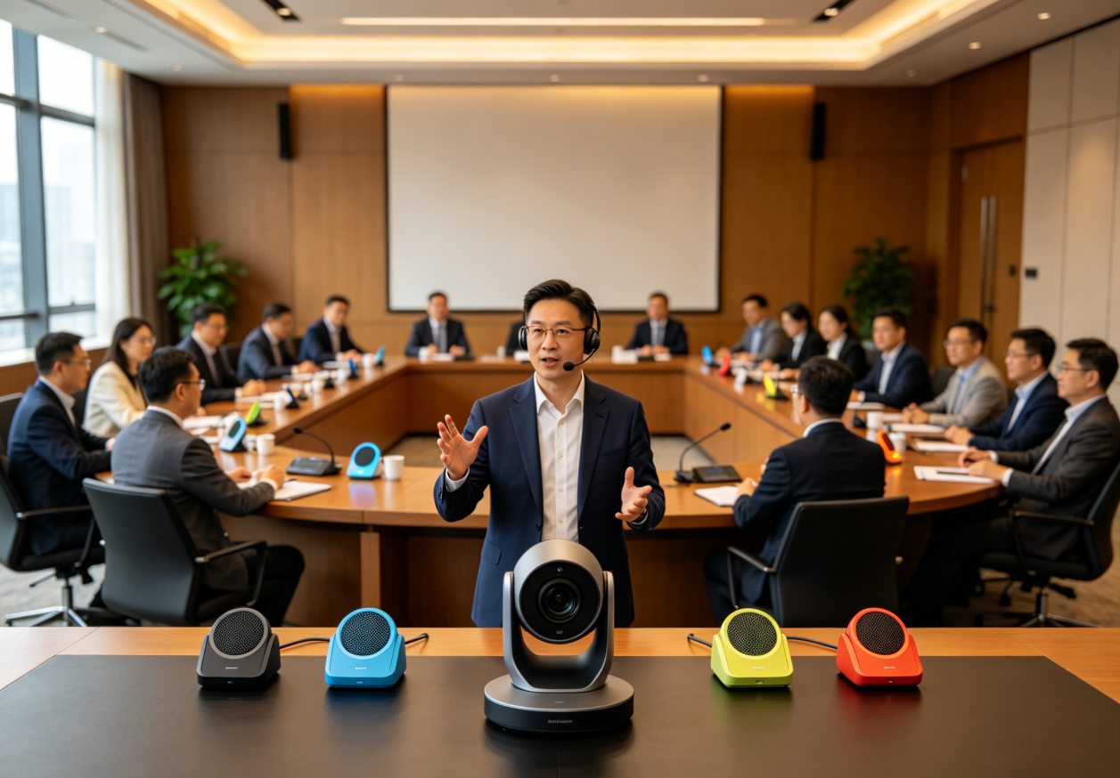 Soft Article 89: AI-Optimized Conference Audio – RC8860 & RC2402(图1) Hybrid Meetings Are Failing Due to Poor Audio: How the Right Audio Conference System Improves Clarity and Productivity(图1)