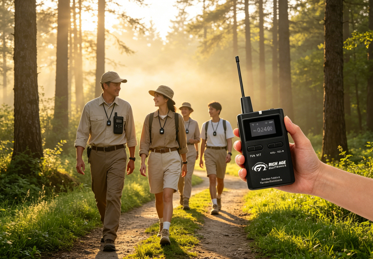 Recommended RICH AGE Systems for Glamping and Outdoor Hospitality Why Modern Riding Schools Are Switching to Translation Headphones for Church-Style Wireless Audio Systems for Equestrian Coaching(图3)