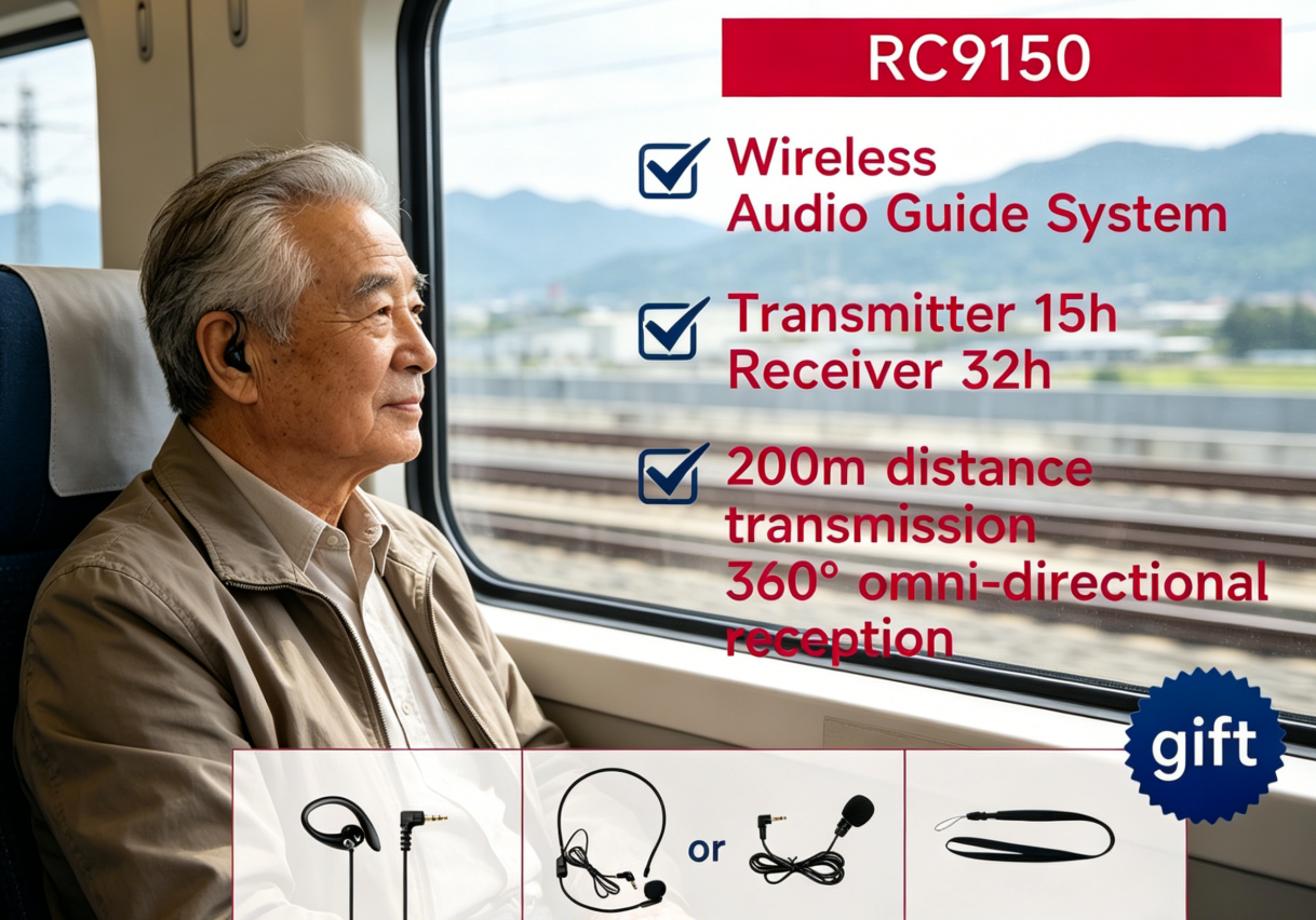 Preserving the Echo of Iron: Why RC9150 & RC2402 Tour Guide Systems are the Future of Heritage Railway Interpretation(图3)