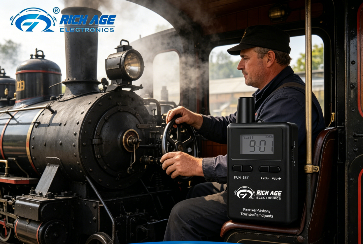 Preserving the Echo of Iron: Why RC9150 & RC2402 Tour Guide Systems are the Future of Heritage Railway Interpretation(图2)