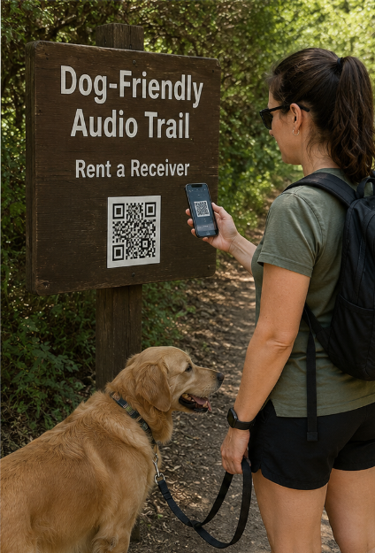 No More Foxtails in Paws: How RC2406 & RC2401 Wireless Audio Trails Are Making Dog‑Friendly Hiking Safer and Smarter(图2)