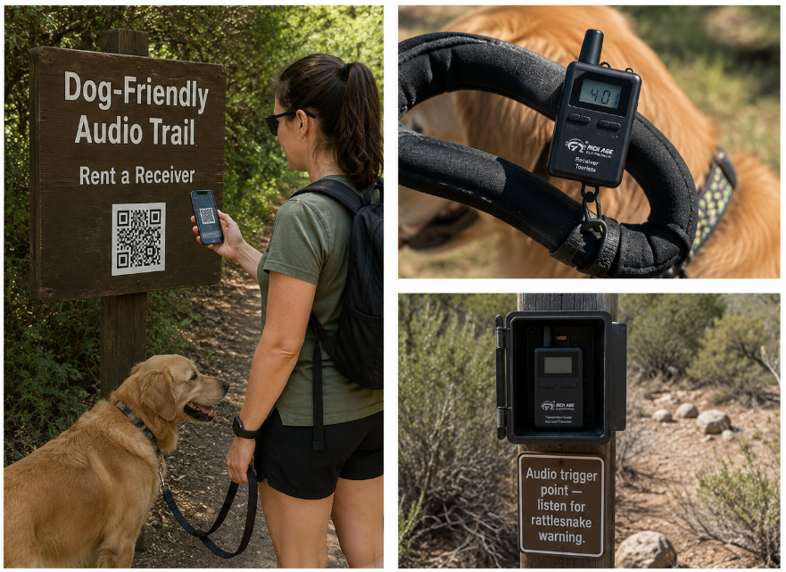No More Foxtails in Paws: How RC2406 & RC2401 Wireless Audio Trails Are Making Dog‑Friendly Hiking Safer and Smarter(图1)
