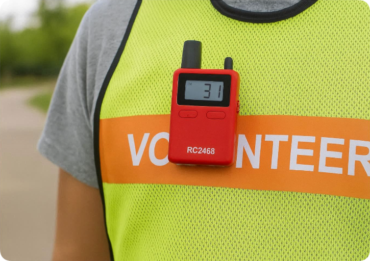 Stop Shouting Into the Wind: How RC2401 & RC2468 Wireless Group Audio Transforms Outdoor CSR Volunteer Events(图2)