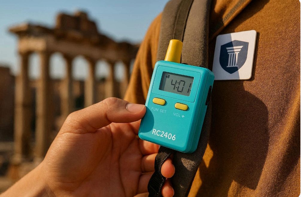 From Chaos to Curiosity: Why Study Abroad Programs Need a 100‑Channel Wireless Tour Guide System (RC9150 & RC2406)(图2)