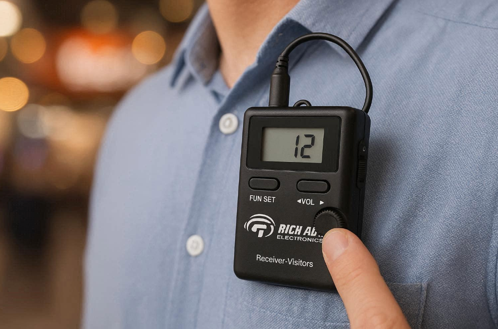 Stop Shouting Over the Crowd: How a High‑Power Wireless Tour Guide System (RC2500 & RC2402) Tripled Our Trade Show Sales(图2)