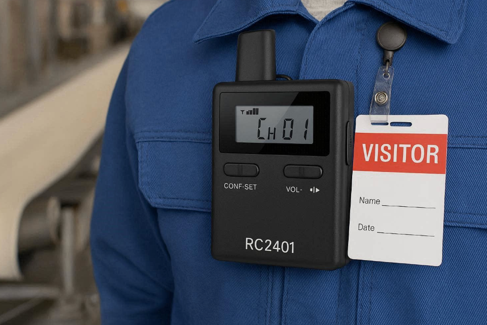 The $1.2 Billion Safety Upgrade: Why Every Factory Tour Needs a Wireless Tour Guide System (RC2408 & RC2401)(图2)