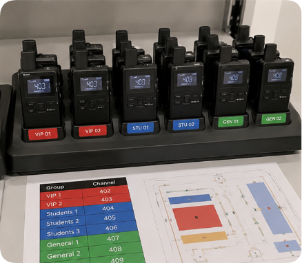 RC2406: Segmented Multi-Channel Performance for Concurrent Plant Tours Wireless Tour Guide System for Industrial Tourism: Maximizing Brand Engagement in Noisy Manufacturing Plants(图3)