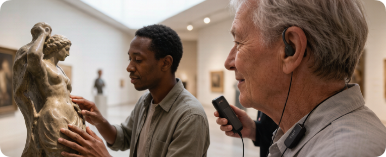 Wireless Tour Guide System for Accessible Tourism: Implementing Audio-Description and Assistive Listening in Cultural Spaces(图2)