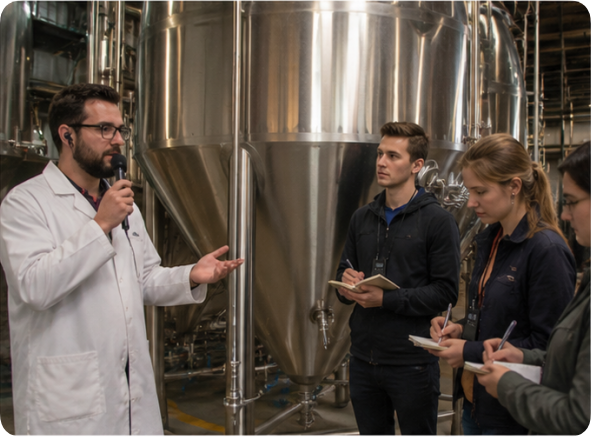 How Industrial Noise Slashes Brewery Tour Revenue—And the Wireless Solution to Fix It(图2)