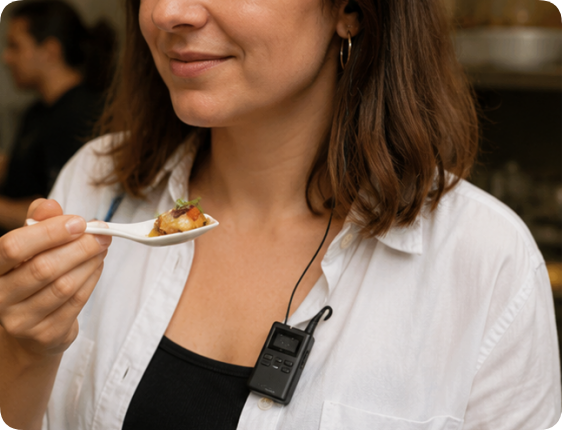 Elevating Culinary Tourism: How a Wireless Tour Guide System Solves Acoustic Challenges on Busy Food Tours(图2)