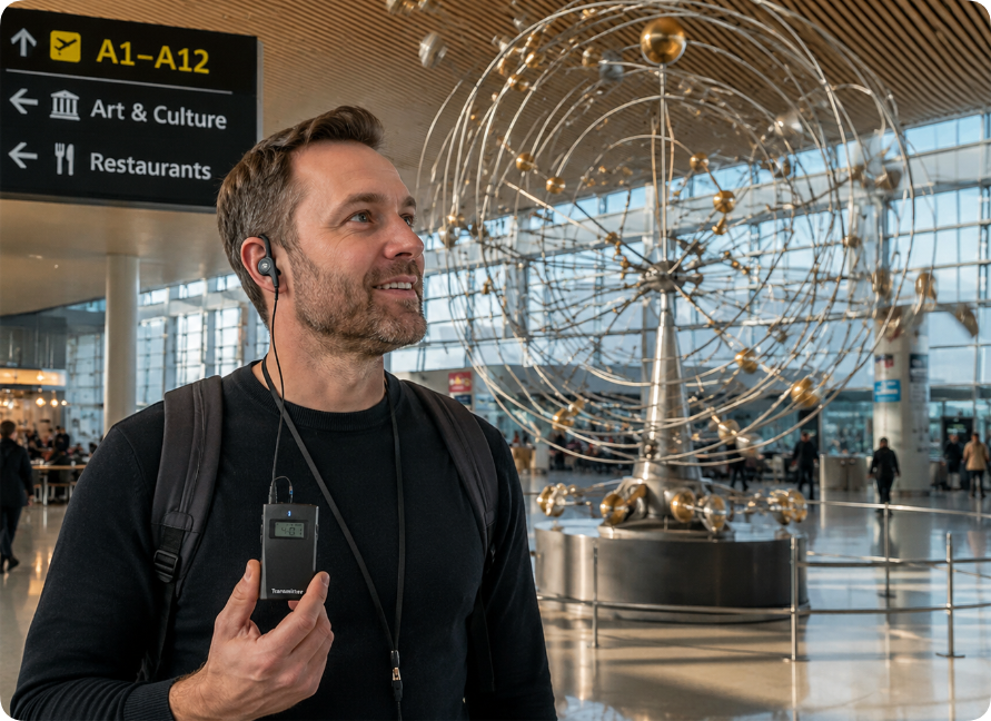 ​ Transforming Airport Layovers Into Cultural Destinations with a Wireless Tour Guide System(图2)