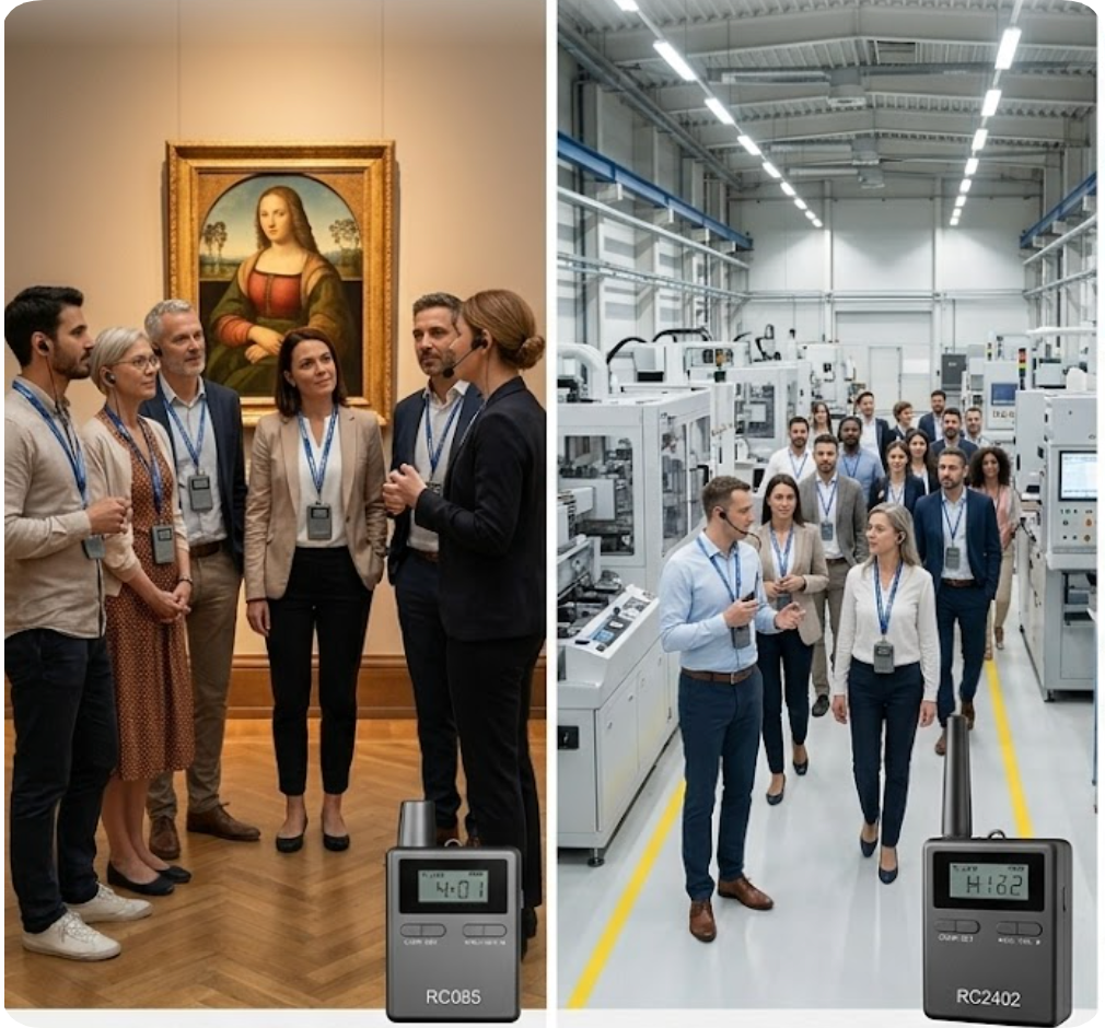 How to Choose the Right Wireless Tour Guide System for Your Group Size(图2)
