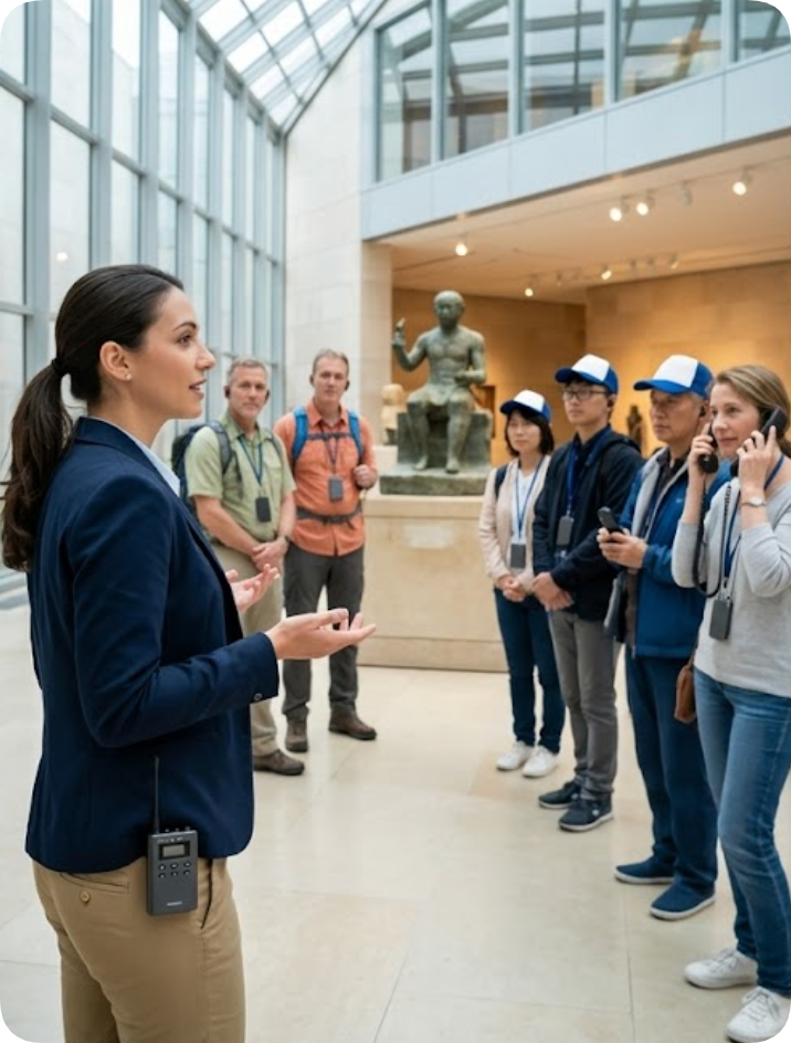 Why a Wireless Tour Guide System Is the Only Scalable Solution for Multilingual Museum & Heritage Site Tours(图1)