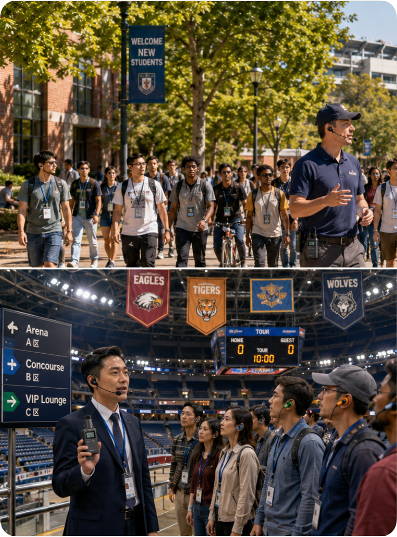 A Complete Outdoor & Large-Venue Wireless Tour Guide System: RC8860, RC2408 & RC2501(图2)