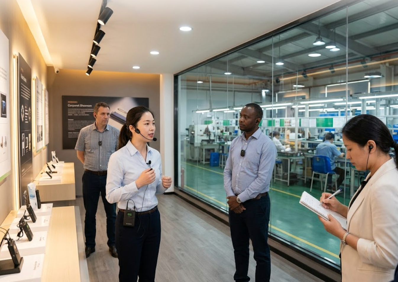 Why Your Factory Tour Deserves a Wireless Tour Guide System — And How It Pays Off(图3)