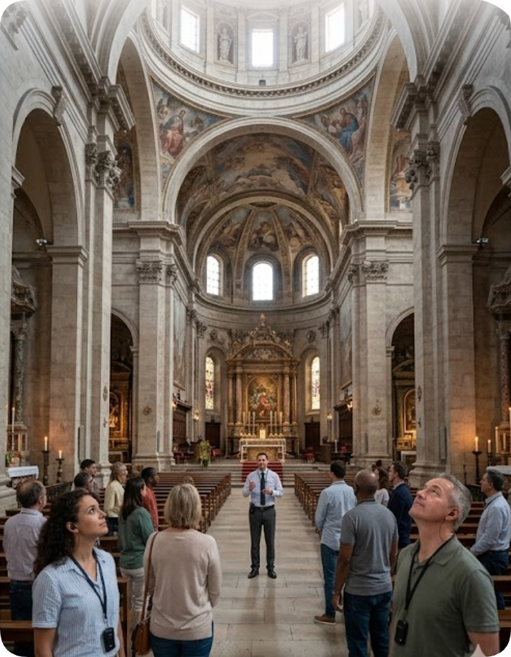 Why Silent Interpretation in a Cathedral Demands a Different Wireless Tour Guide System(图2) Why Silent Interpretation in a Cathedral Demands a Different Wireless Tour Guide System(图2)
