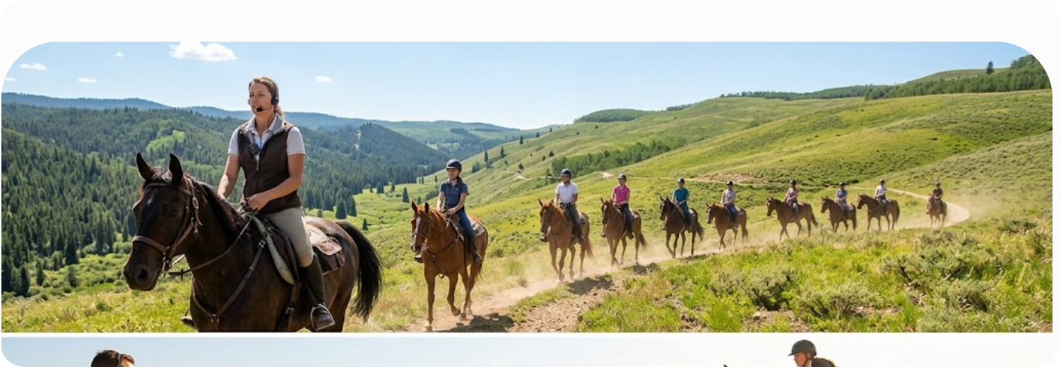 Why Equestrian Training Demands a Dedicated Wireless Tour Guide System(图1) Why Equestrian Training Demands a Dedicated Wireless Tour Guide System(图1)