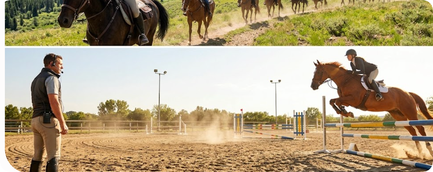 Why Equestrian Training Demands a Dedicated Wireless Tour Guide System(图2) Why Equestrian Training Demands a Dedicated Wireless Tour Guide System(图2)