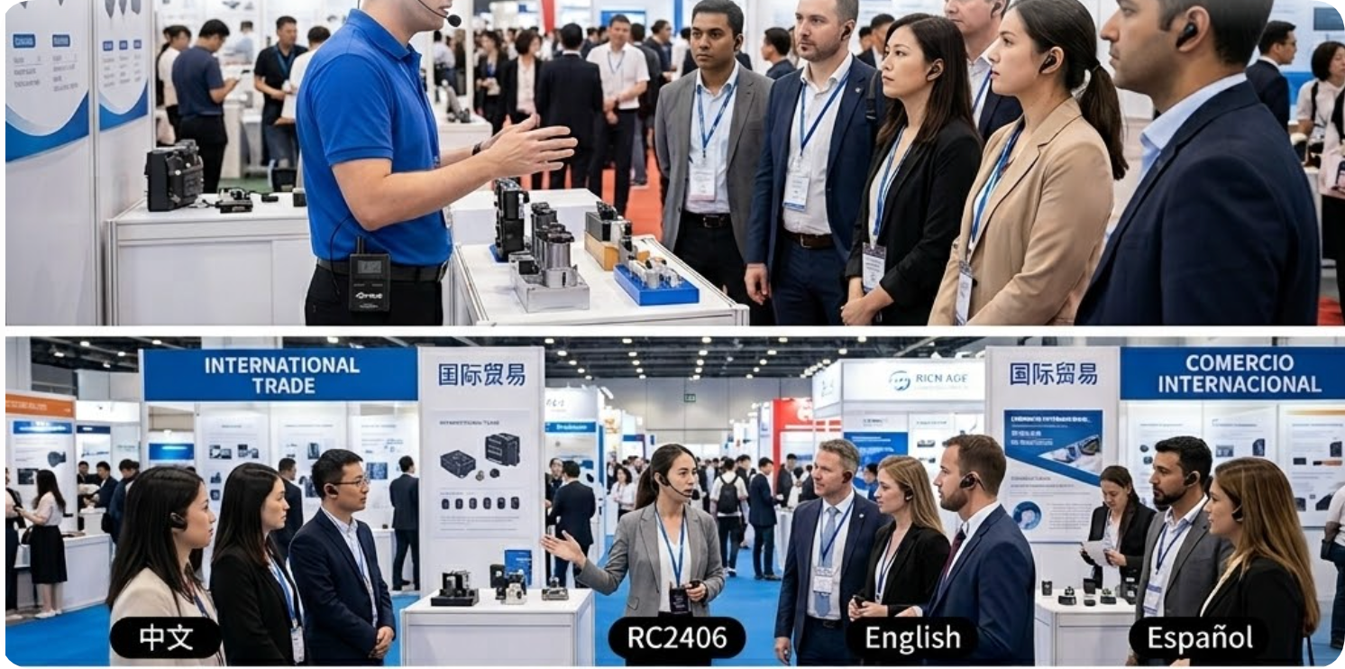 How to Match Wireless Tour Guide Systems to Different Trade Show Scenarios(图2)