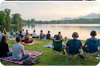Silent Events Go Mainstream: Why Wireless Audio Technology Is the Make-or-Break Factor(图1)