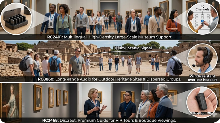How Museums and Heritage Sites Are Using a Wireless Tour Guide System to Boost Visitor Experience and Operational Efficiency(图1) How Museums and Heritage Sites Are Using a Wireless Tour Guide System to Boost Visitor Experience and Operational Efficiency(图1)