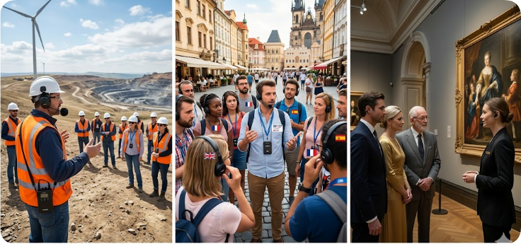 City Walking Tour vs. Factory Visit vs. VIP Guide: A Wireless Tour Guide System Comparison & Buying Guide(图1)