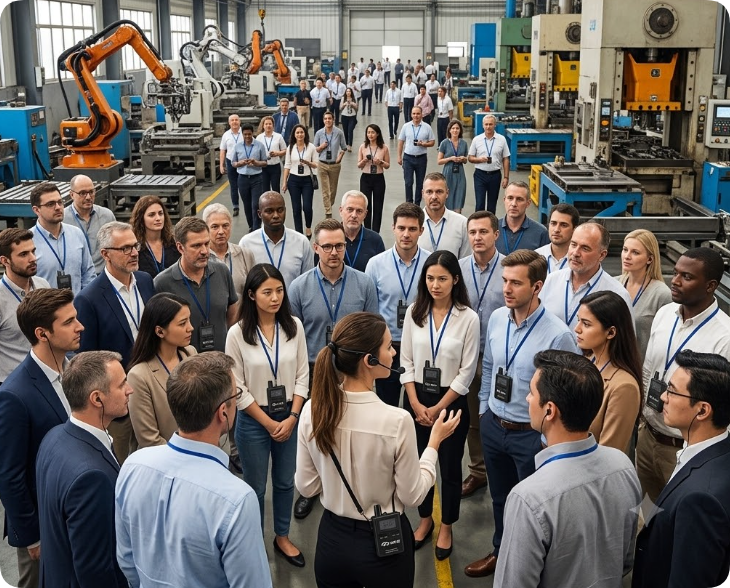 From Chaos to Clarity: How a 500-Person International Conference Found Order with Richitek Wireless Tour Guide Systems(图2) From Chaos to Clarity: How a 500-Person International Conference Found Order with Richitek Wireless Tour Guide Systems(图2)
