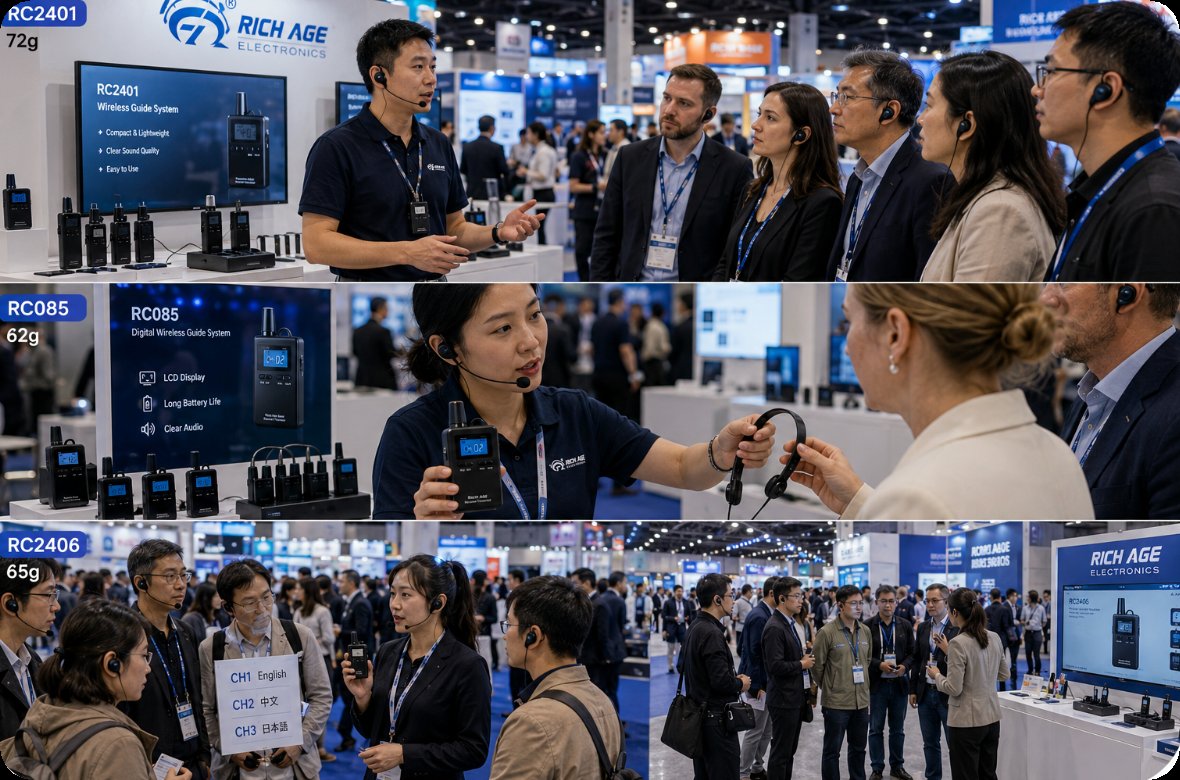 Why Every Trade Show Booth Needs a Dedicated Wireless Tour Guide System Why Every Trade Show Booth Needs a Dedicated Wireless Tour Guide System(图3)
