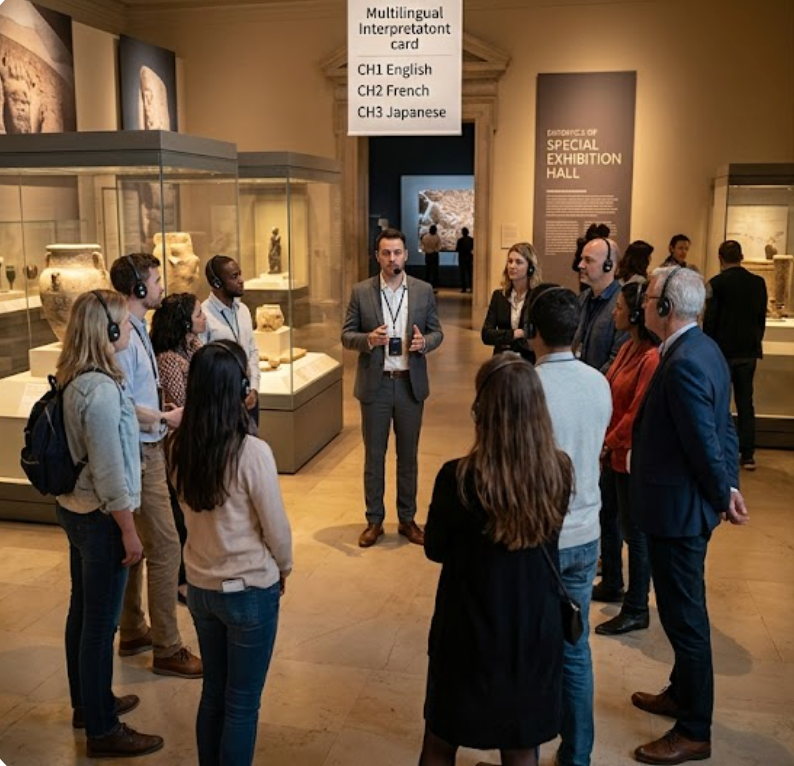 Why Your Museum Multilingual Tour Deserves a Durable Wireless Tour Guide System(图3) Why Your Museum Multilingual Tour Deserves a Durable Wireless Tour Guide System(图3)