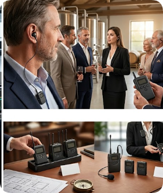 RC2468 and RC2401 embody two distinct design philosophies RC2468 vs RC2401: Optimizing VIP Private Tour Experiences with the Right Wireless Guide System(图2)