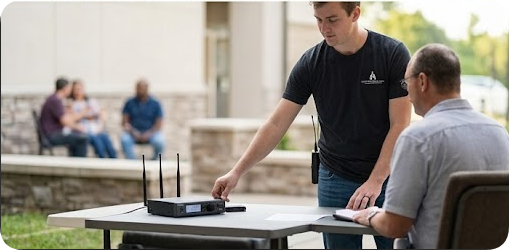 RC8860 to cover a sprawling outdoor area Redefining Sacred Sound: Why the RC8860 Is Becoming the Go-To for Modern Church Interpretation(图2)