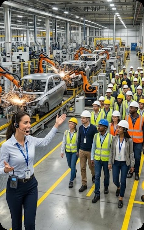 The Digital Clarity Expert: RC085 Why a Standard Tour Guide System Falls Short in a Car Factory(图2)