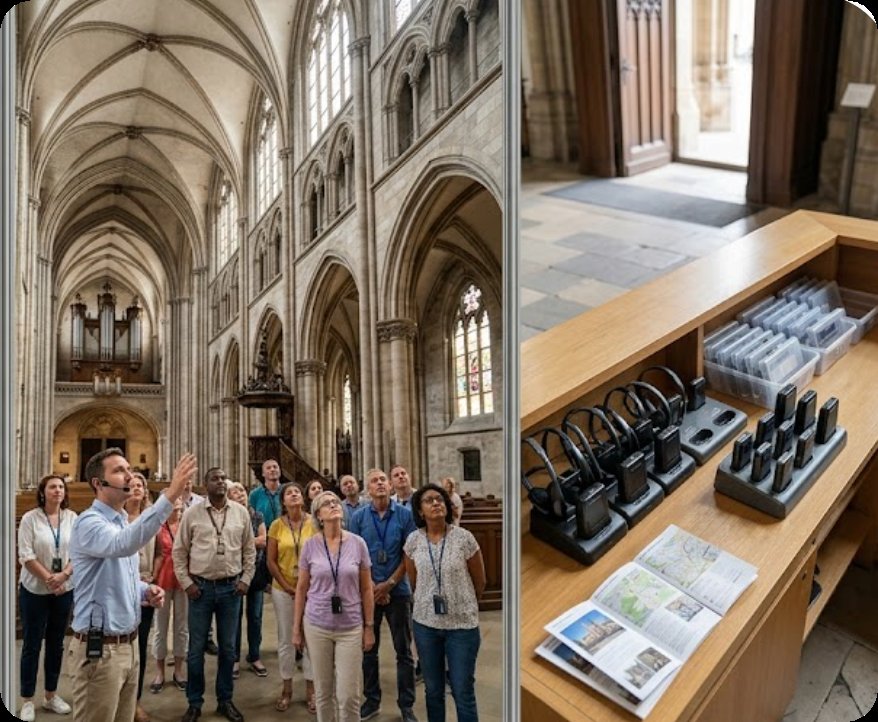 Silent Sermons & Guided Tours: Your Installation Guide for a Wireless Tour Guide System in Churches & Cathedrals(图3)